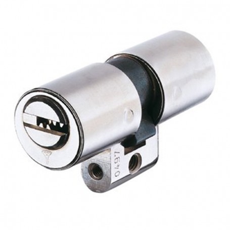 Aplicación<br>Compatible con cerradura y caja de cerramiento que utilicen el cilindro de perfil oval suizo.<br><br>Funcionamient