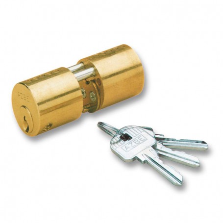 Cilindro de seguridad hs-6 europerfil con 6 pitones.