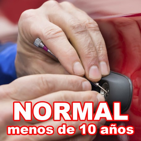 Servicio de cerrajería de Vehículos (menos de 10 años) HORARIO NORMAL